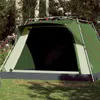 vidaXL Campingzelt 4 Personen Grün Quick Release Produktbild-Vorschau 2
