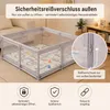 Laufstall Baby mit Matratze, Laufgitter Baby 120x120cm, Produktbild-Vorschau 15