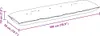 vidaXL Rücken Kissen Dunkelgrün 180 x 50 cm Cordstoff Produktbild-Vorschau 8