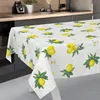 ANRO Wachstuch-Tischdecke 200x140cm Schnittkante Zitronen Produktbild-Vorschau 4