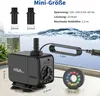 MIAJARD Springbrunnen Pumpe Mit LED Beleuchtung 1500L/H Produktbild-Vorschau 4