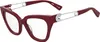 Moschino MOS638 Burgundy 2 52/18/145 Damen Brillen Produktbild-Vorschau 2