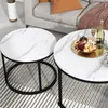 MODFU Tables Basses Gigognes, Lot de 2 Rondes, Plateau MDF, Voir les images du produit 3