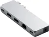 Satechi USB-C Pro Hub Mini 6 en 2 Argent USB-C 6 en 2 Voir les images du produit 2