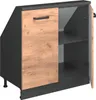 Meuble de rangement sous pente Vicco Rion Chêne de force Voir les images du produit 4