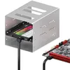 deleyCON 30 cm SATA 3 Kabel Nylon 6 Gbit/s Datenkabel SATA Produktbild-Vorschau 5