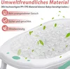 TRMLBE Dětská vana 82x50cm Skládací dětská vana Zelená PP + Náhled obrázku produktu 3