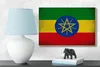 Holzschild Flagge Äthiopien 18x12cm Flag Ethiopia Vintage Produktbild-Vorschau 5