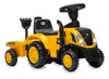 JAMARA Rutscher Caterpillar Traktor mit Anhänger gelb 2in1 Produktbild-Vorschau 8