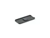 A dark gray lid or cover for a container, shown from a slightly elevated side angle on a white background. Produktbild-Vorschau