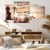 Bild auf Leinwand - Leinwandbild - Amerika Motel Straße Produktbild-Vorschau 7