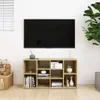 vidaXL Lavice na boty Sonoma dub 103x30x55 cm Materiál na Náhled obrázku produktu 3