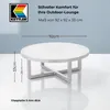 KETTLER Gartentisch Ego Loungetisch mit Glasplatte Produktbild-Vorschau 3