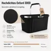 Einkaufskorb Faltbar 30L mit Edelstahlrahmen, bis 25 kg Produktbild-Vorschau 6