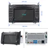 Android Radio z CD DAB+ dla Mercedes W245 Sprinter 906 W639 Podgląd zdjęcia produktu 14