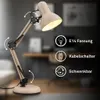 Retro tafel lamp Pixa, metaal, beige, 1 lichtpunt, E14, Productafbeelding-voorbeeld 6