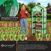 KESSER® Premium Foliengewächshaus Gewächshaus mit 4 Etagen Produktbild-Vorschau 5