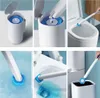 Wegwerf Toilettenbürsten Set – Mit 36 blauen Nachfüllköpfen Produktbild-Vorschau 3
