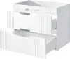 80cm Waschtischunterschrank FAIRFIELD-56 in weiß mit Eiche Produktbild-Vorschau 6