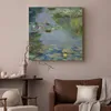 Italienischer Leinwand Leinwandbild - Nymphéas (Claude Produktbild-Vorschau 2