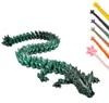 Drache Deko Figur 3D 30 cm, Drachenfigur Fantasy Produktbild-Vorschau 1