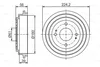 Bremstrommel BOSCH 0 986 477 306 Produktbild-Vorschau 6