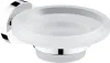 Nimco Unix - Seifenschale mit Halter, Milchglas / chrom UN Produktbild-Vorschau 1