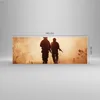 Bilder auf glas - Soldat Gewehr - 140x50cm - Glasbilder - Produktbild-Vorschau 3
