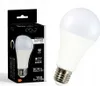 A product shot of an LED light bulb and its packaging. Náhled obrázku produktu