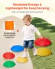 VEVOR, set di 6 pietre di equilibrio per bambini, fino a Anteprima dell’immagine prodotto 5