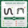 YARDIN Guirlande artificielle avec 40 noeuds verts, Voir les images du produit 4