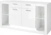 Sideboard Meran - Weiß Hochglanz ohne Beleuchtung Produktbild-Vorschau 2