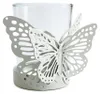 Teelichthalter Butterfly 3er Set Viola HTI-Line Produktbild-Vorschau 3