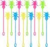 Neon Cocktail Stäbchen "Ananas" | 12 Stk Produktbild-Vorschau 1