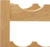 vidaXL Stojan na víno na 12 fliaš 47 x 21 x 36 cm Dubový Náhľad obrázku produktu 3