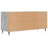 vidaXL Szafka pod TV betonowa szara 104x35x50 cm materiał Podgląd zdjęcia produktu 9