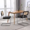 MODFU Esszimmerstühle-set Küchenstuhl mit 2-Rattan Produktbild-Vorschau 8