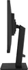 Side view of a black computer monitor on a stand. Produktbild-Vorschau