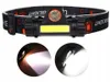 COB + LED Stirnlampe 4-in-1 Wiederaufladbar USB Kopflampe Produktbild-Vorschau 6