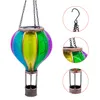 Lampada a LED solare a forma di mongolfiera colorata da Anteprima dell’immagine prodotto 4