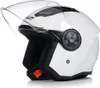 A white LS2 jet helmet with a clear visor is shown against a white background. Anteprima dell’immagine prodotto