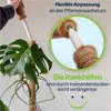 ​Erweiterbare Rankhilfe Kokosstab 110 cm mit Kokosfilz für Produktbild-Vorschau 3
