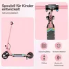 Elektroroller Kinder mit Schutzausrüstung, Elektroscooter Produktbild-Vorschau 2