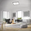Briloner LED Deckenleuchte Aufbaupanel Free Schwarz 19x19cm Produktbild-Vorschau 7
