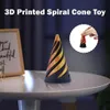 impression 3D Cône en spirale Jouet Fidget pour réduire le Voir les images du produit 4
