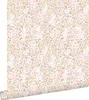 ESTAhome carta da parati fiori rosa tenue e beige 53 cm x Anteprima dell’immagine prodotto 1