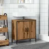 vidaXL Mobile lavabo Artisan rovere 60x30x60 cm materiale a Anteprima dell’immagine prodotto 3