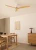 WIND CALM - Leiser Deckenventilator 40W mit technischen Produktbild-Vorschau 3