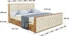 ALTDECOR Boxspringbett mit Matratze und Lattenrost, Topper, Produktbild-Vorschau 6