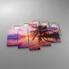 Bild auf Leinwand - Leinwandbild - Strand Meer Palme - Produktbild-Vorschau 2